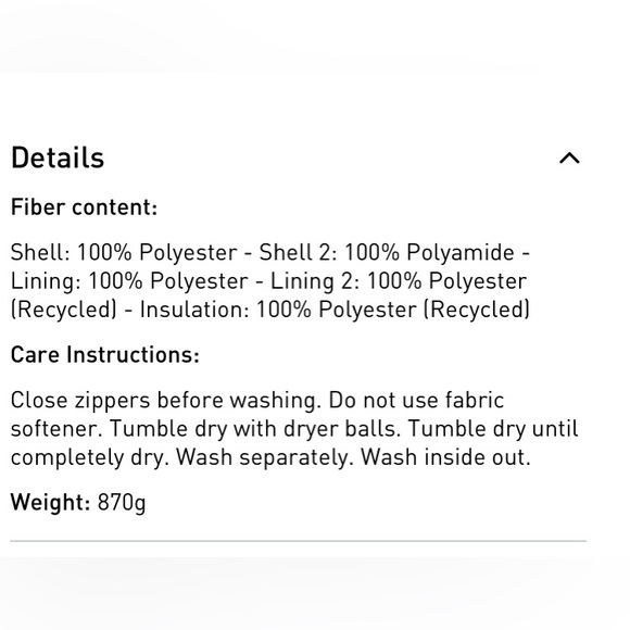 NWT Helly Hansen Apres Ski Varsity Jacket Deep Fjord Denim size medium - Picture 16 of 16